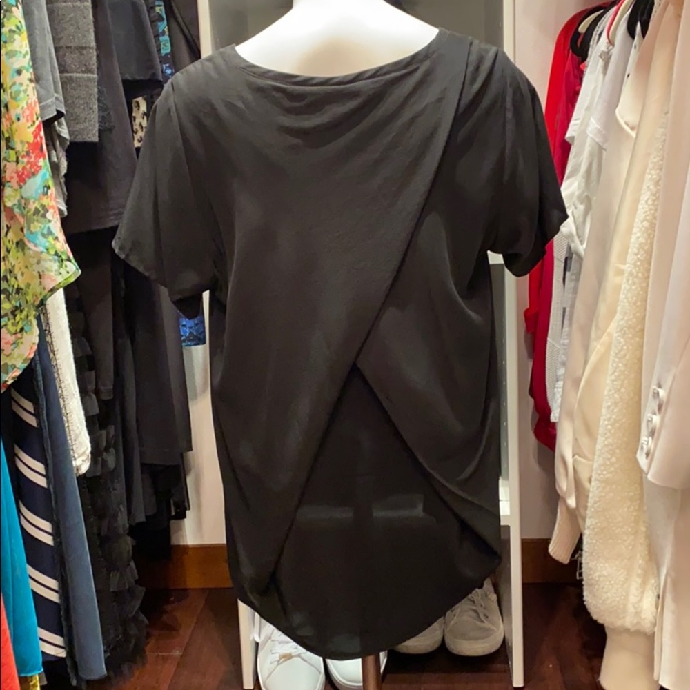 Oak Back Draped Top, Medium, NWT